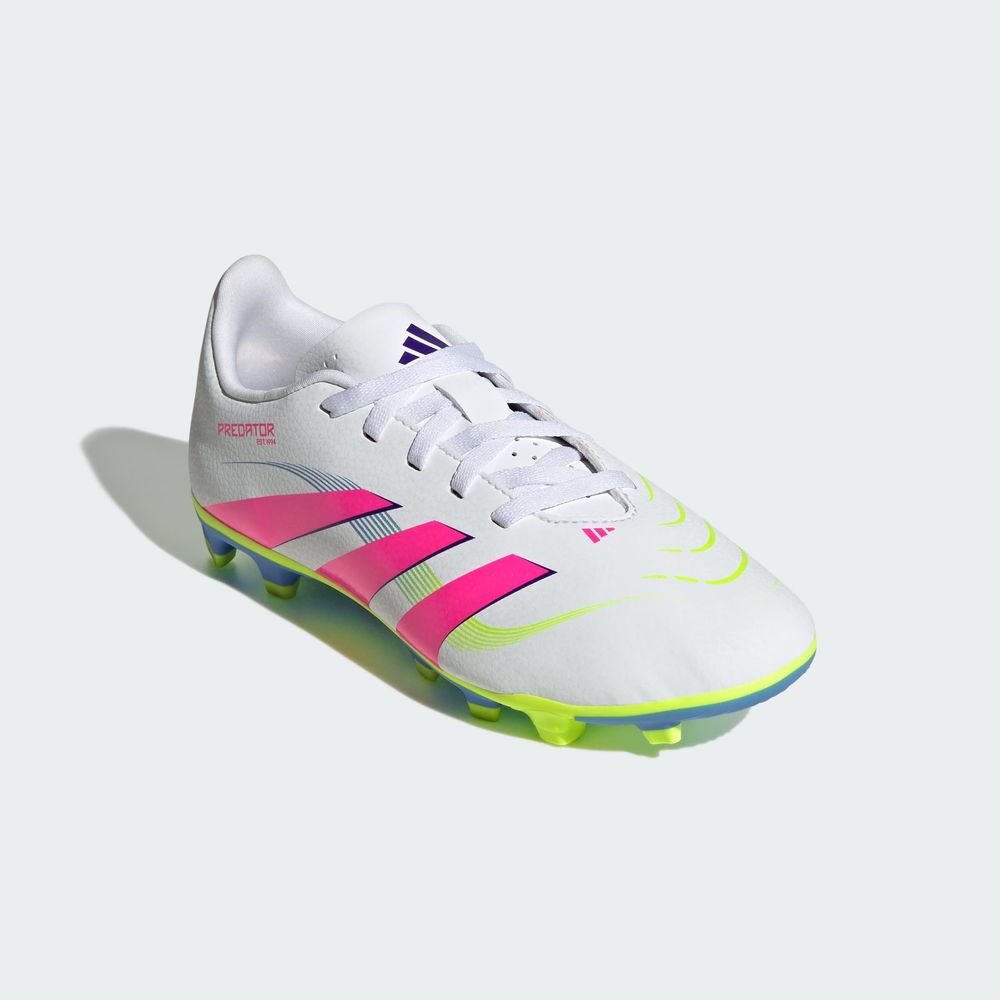 Foto 8 pulgar | Predator Club Fg/mg J Adidas Blanco Niños
