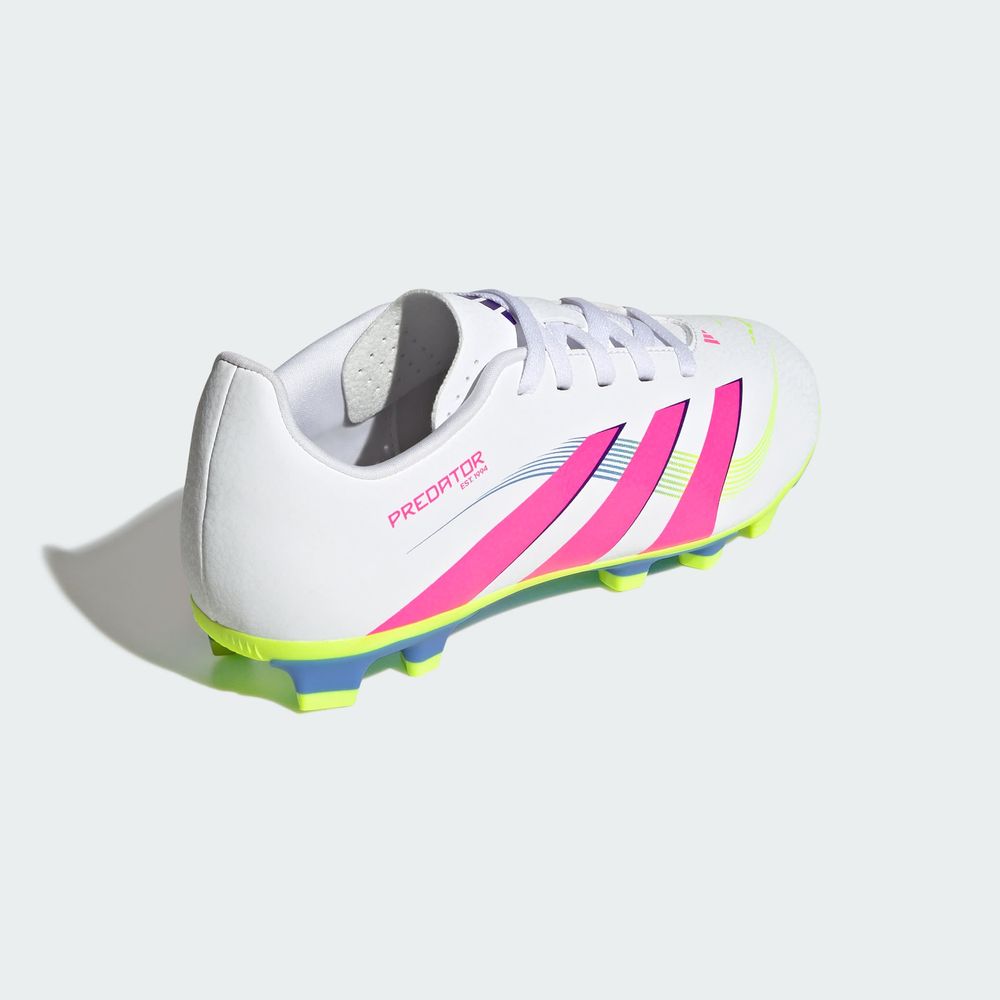 Foto 9 pulgar | Predator Club Fg/mg J Adidas Blanco Niños