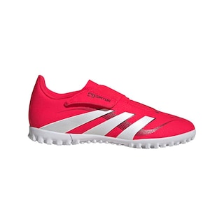 Foto 1 | Calzado De Fútbol Predator Club Cierre Por Contacto Pasto Sintético Niños Adidas Rojo Niños