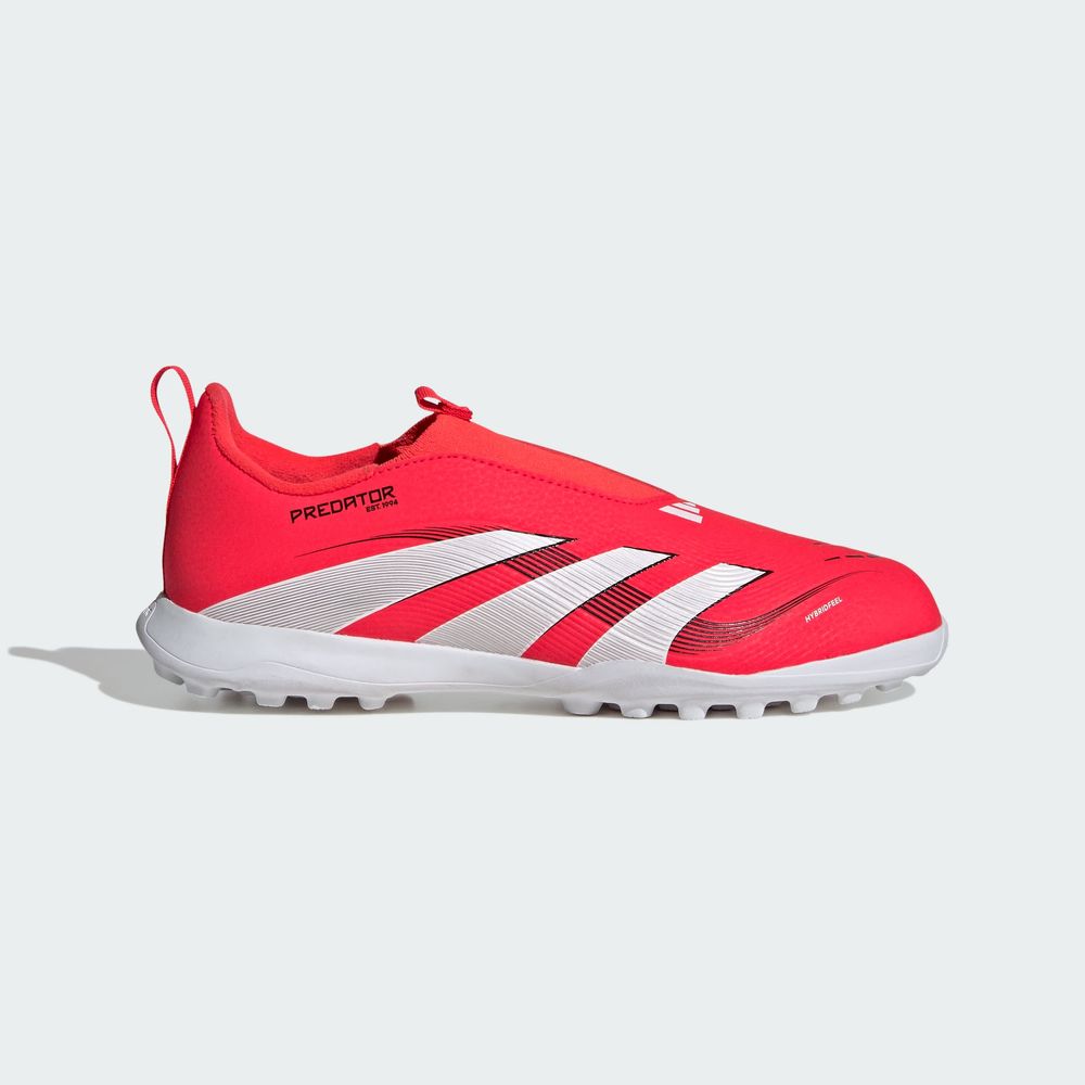 Foto 3 pulgar | Calzado De Fútbol Predator League Sin Cordones Pasto Sintético Niños Adidas Rojo Niños