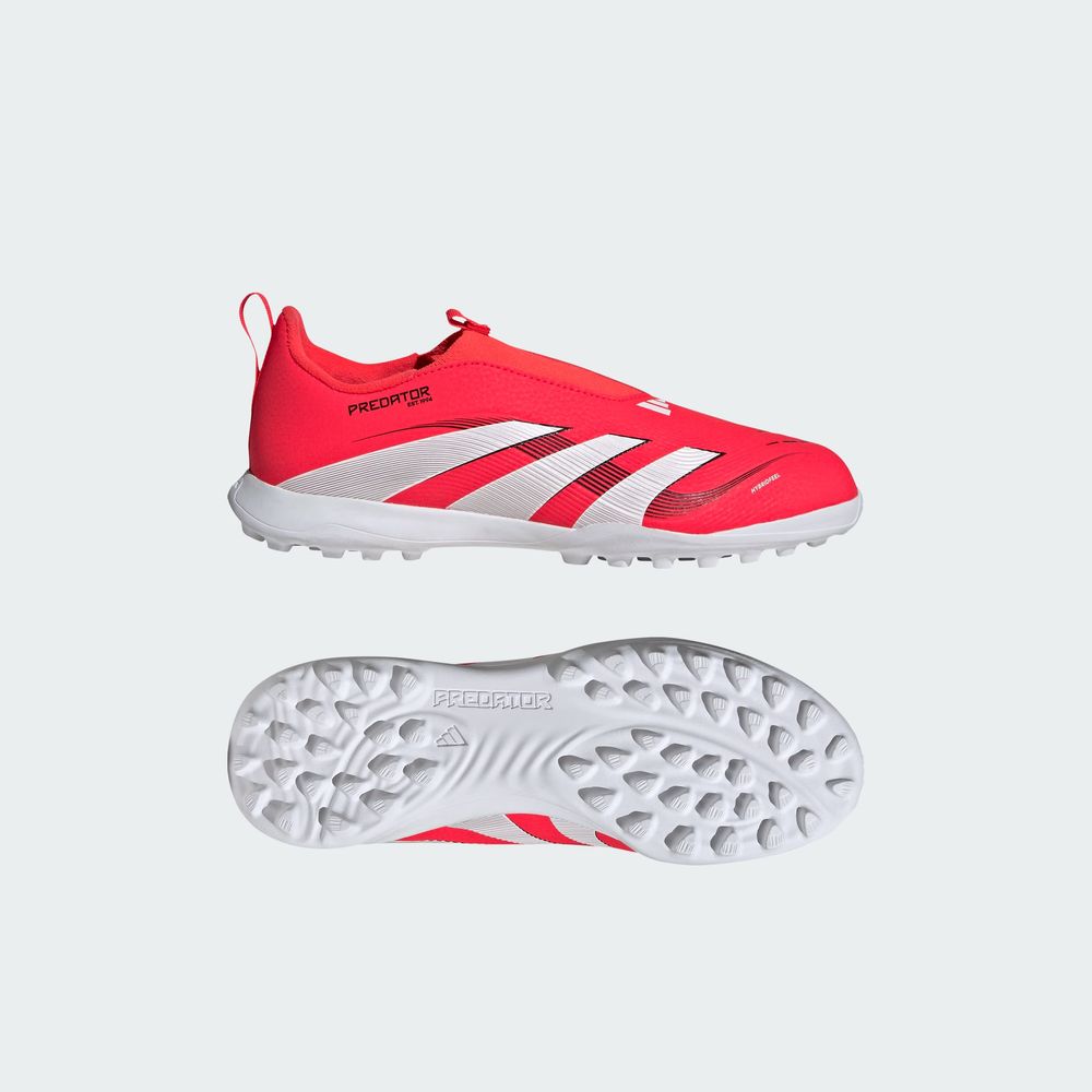 Foto 5 pulgar | Calzado De Fútbol Predator League Sin Cordones Pasto Sintético Niños Adidas Rojo Niños