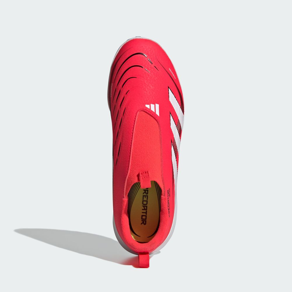 Foto 6 pulgar | Calzado De Fútbol Predator League Sin Cordones Pasto Sintético Niños Adidas Rojo Niños