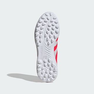 Foto 6 | Calzado De Fútbol Predator League Sin Cordones Pasto Sintético Niños Adidas Rojo Niños