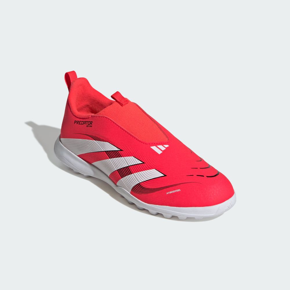 Foto 8 pulgar | Calzado De Fútbol Predator League Sin Cordones Pasto Sintético Niños Adidas Rojo Niños