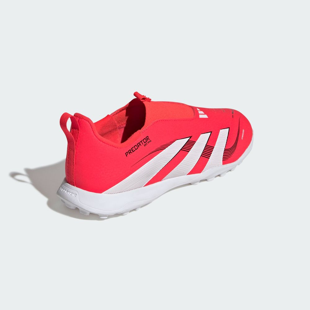 Foto 9 pulgar | Calzado De Fútbol Predator League Sin Cordones Pasto Sintético Niños Adidas Rojo Niños