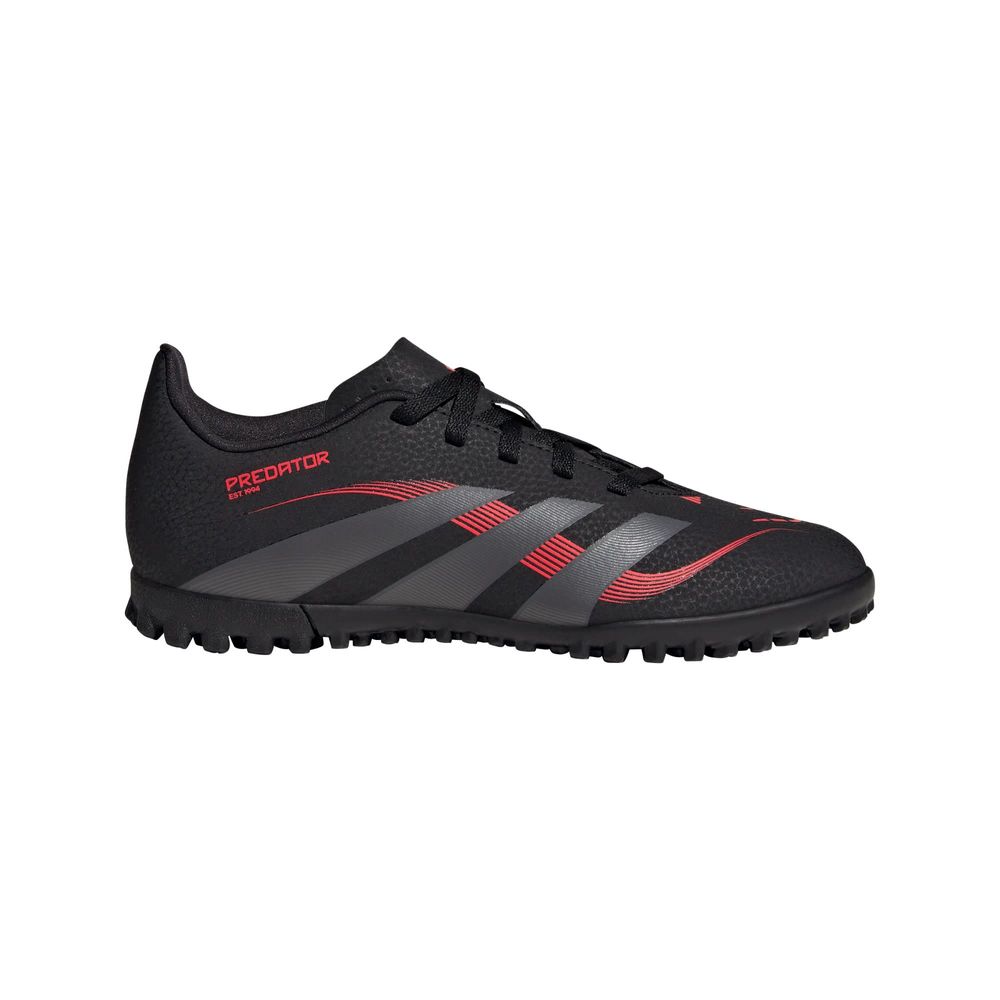 Foto 2 pulgar | Tenis de Fútbol Predator Club Pasto Sintético Niños Adidas Negros para Niños