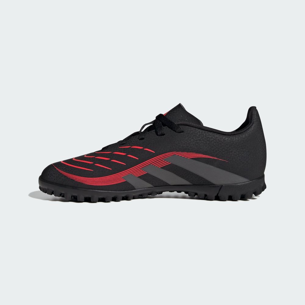 Foto 3 | Tenis de Fútbol Predator Club Pasto Sintético Niños Adidas Negros para Niños