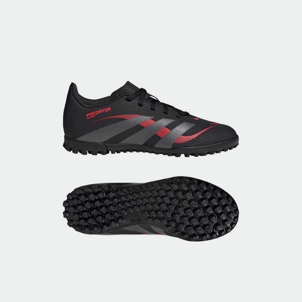 Foto 5 pulgar | Tenis de Fútbol Predator Club Pasto Sintético Niños Adidas Negros para Niños