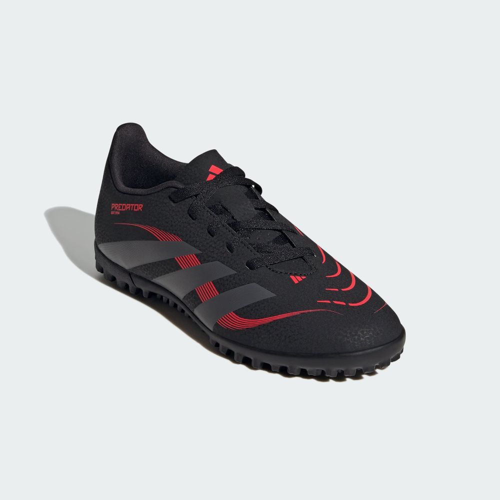 Foto 8 pulgar | Tenis de Fútbol Predator Club Pasto Sintético Niños Adidas Negros para Niños