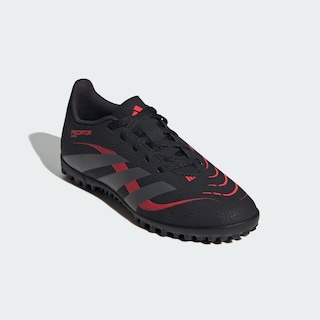 Foto 7 | Tenis de Fútbol Predator Club Pasto Sintético Niños Adidas Negros para Niños