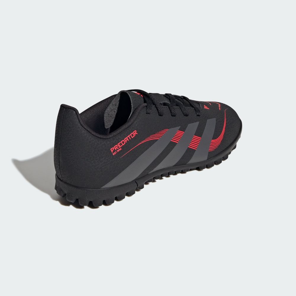 Foto 9 pulgar | Tenis de Fútbol Predator Club Pasto Sintético Niños Adidas Negros para Niños