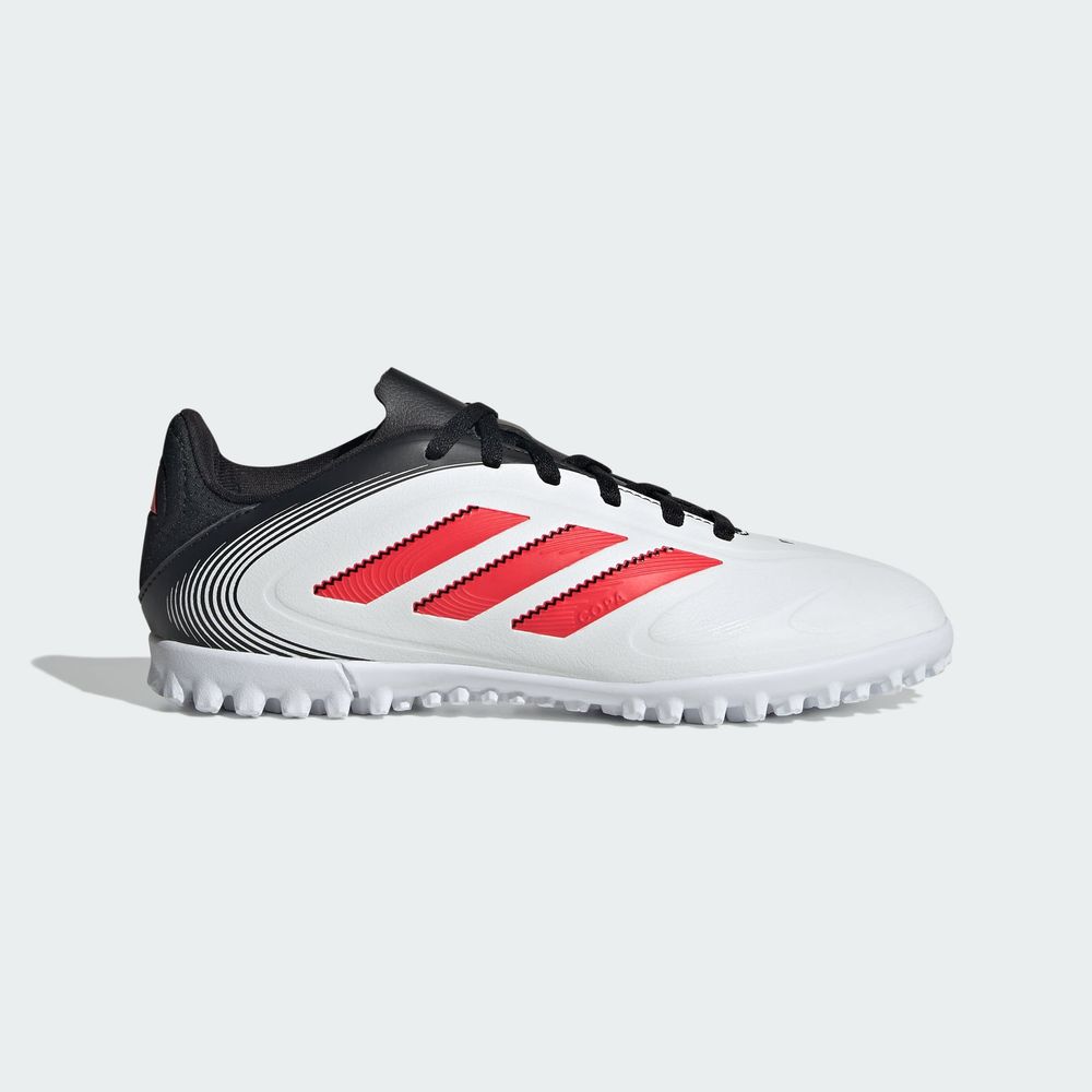 Foto 3 pulgar | Botines Copa Pure 3 Club Pasto Sintético Niños Adidas Blanco Niños