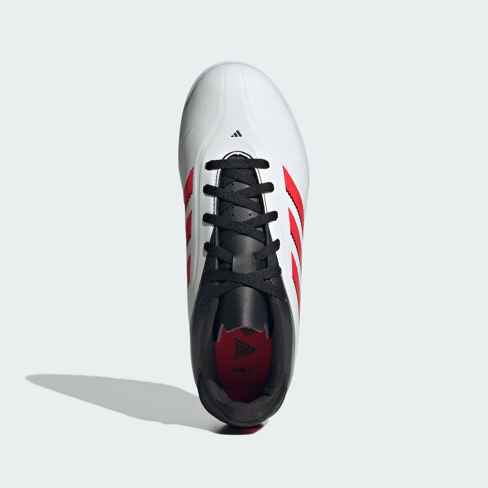 Foto 6 pulgar | Botines Copa Pure 3 Club Pasto Sintético Niños Adidas Blanco Niños