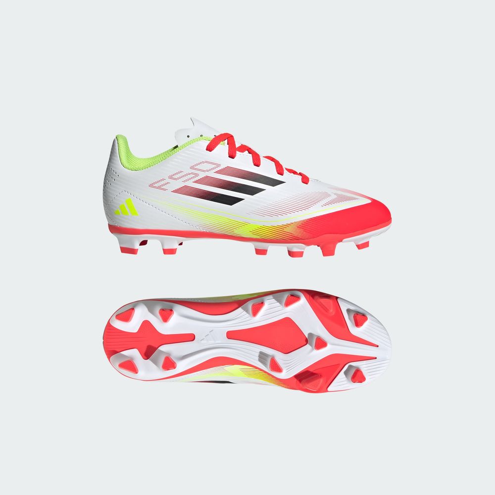 Foto 5 pulgar | F50 Club Fg/mg J Adidas Blanco Niños