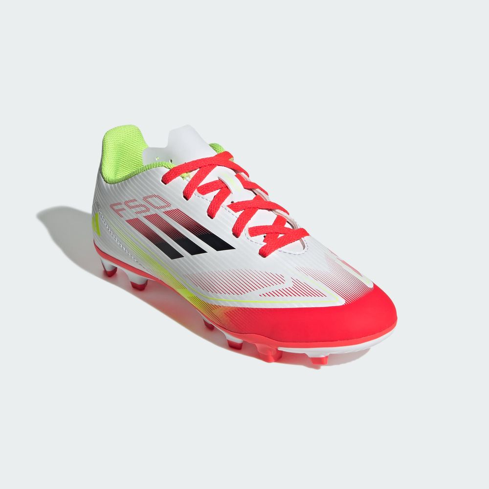 Foto 8 pulgar | F50 Club Fg/mg J Adidas Blanco Niños