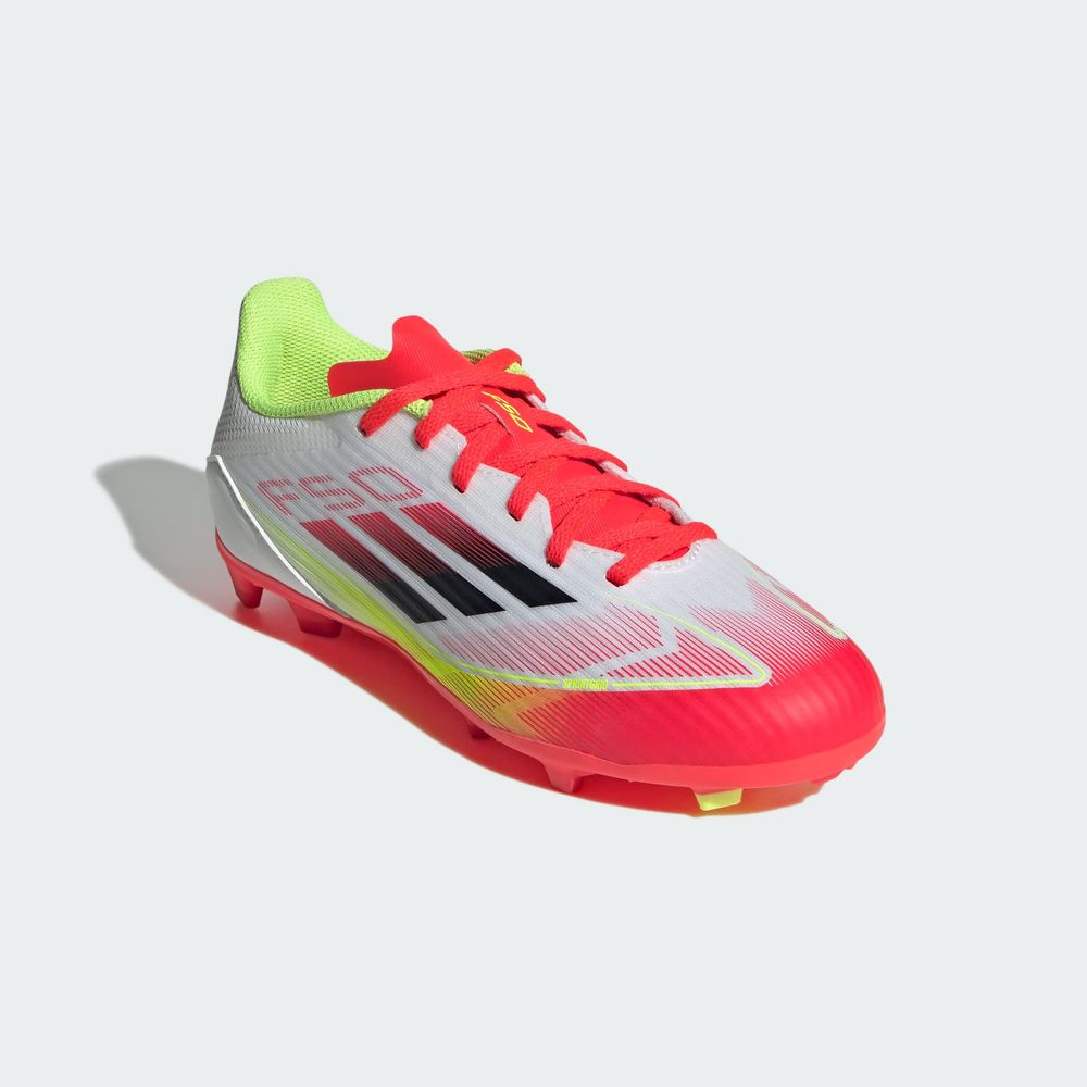 Foto 8 pulgar | F50 League Fg/mg J Adidas Blanco Niños