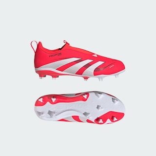 Foto 4 | Calzado De Fútbol Predator League Sin Cordones Terreno Firme/multiterreno Niños Adidas Rojo Niños