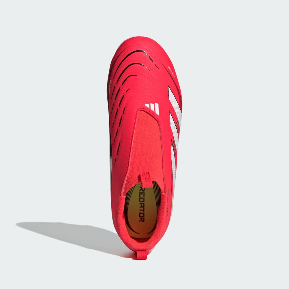 Foto 5 | Calzado De Fútbol Predator League Sin Cordones Terreno Firme/multiterreno Niños Adidas Rojo Niños