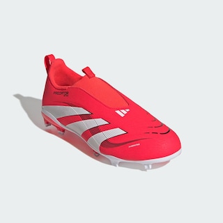 Foto 7 | Calzado De Fútbol Predator League Sin Cordones Terreno Firme/multiterreno Niños Adidas Rojo Niños