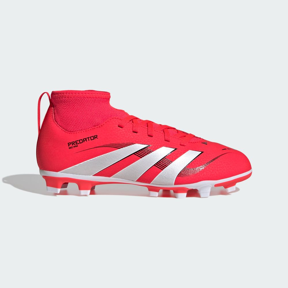 Foto 3 pulgar | Zapatos De Fútbol Predator Club Sock Firme/multiterreno Niños Adidas Rojo Niños