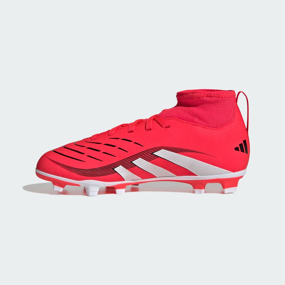 Foto 4 pulgar | Zapatos De Fútbol Predator Club Sock Firme/multiterreno Niños Adidas Rojo Niños