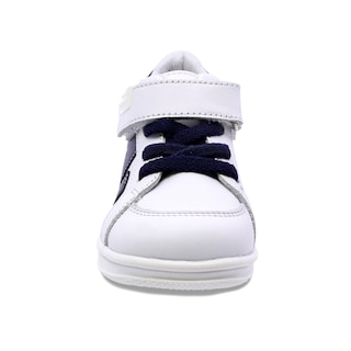 Foto 3 | Bota Casual para Niño Audaz Blanco Ajuste Doble Velcro