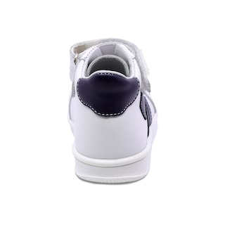 Foto 4 | Bota Casual para Niño Audaz Blanco Ajuste Doble Velcro