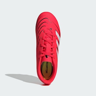 Foto 5 | Calzado De Fútbol Predator Club Firm/multi-terreno Niños Adidas Rojo Niños
