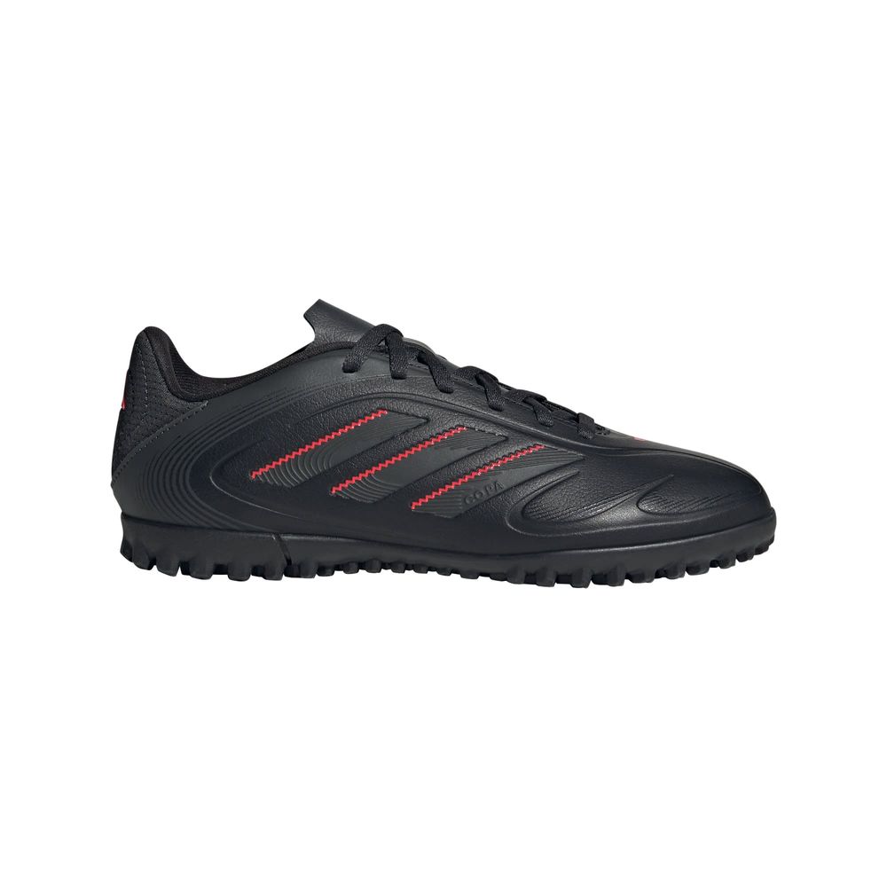 Foto 2 pulgar | Tacos Copa Pure 3 Club Pasto Sintético Kids Adidas Negro Niños