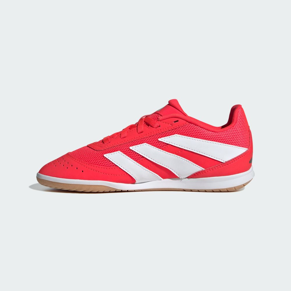 Foto 4 pulgar | Calzado De Fútbol Predator Club Sala Cancha Cubierta Niños Adidas Rojo Niños