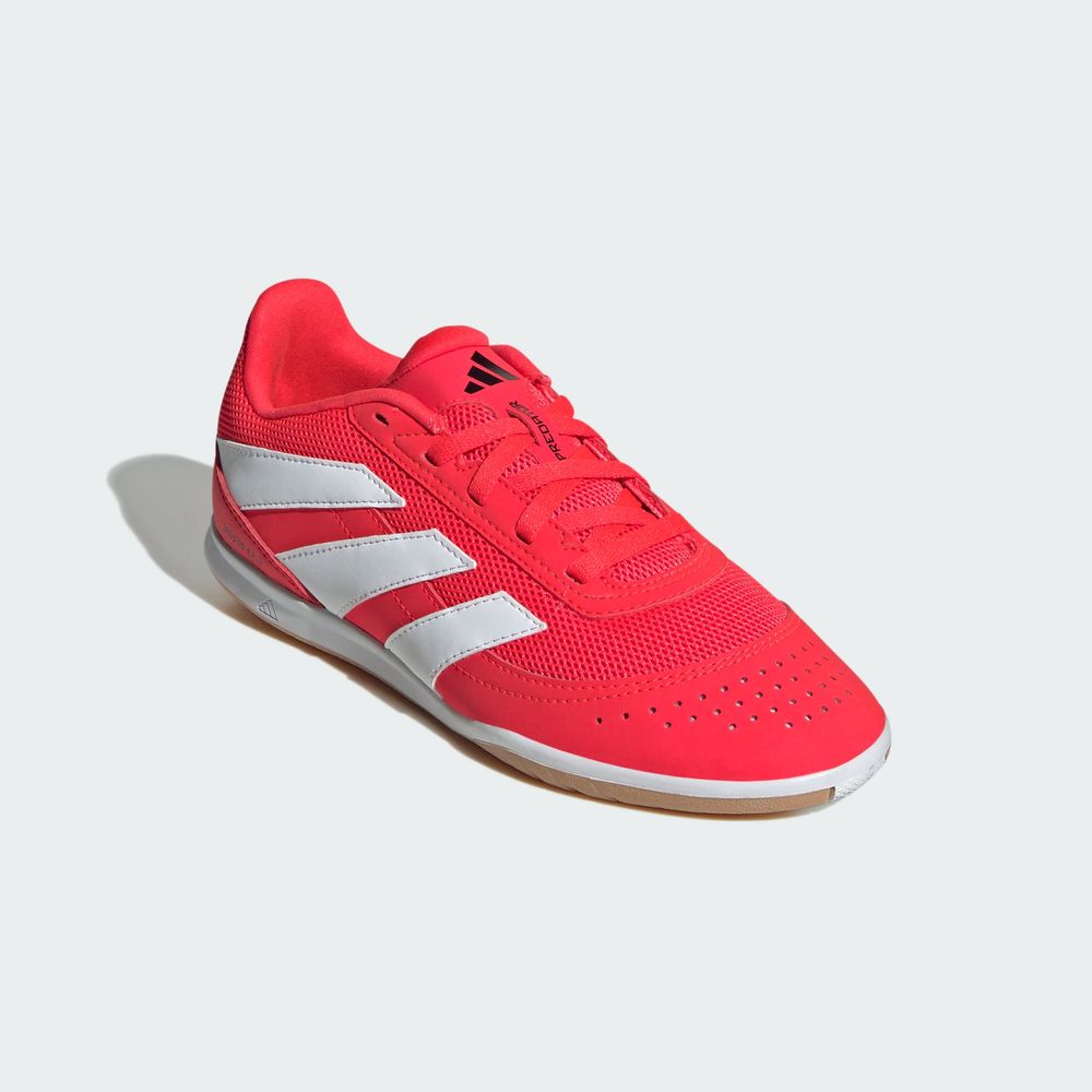 Foto 7 | Calzado De Fútbol Predator Club Sala Cancha Cubierta Niños Adidas Rojo Niños