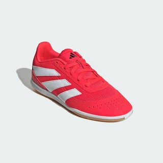 Foto 7 | Calzado De Fútbol Predator Club Sala Cancha Cubierta Niños Adidas Rojo Niños