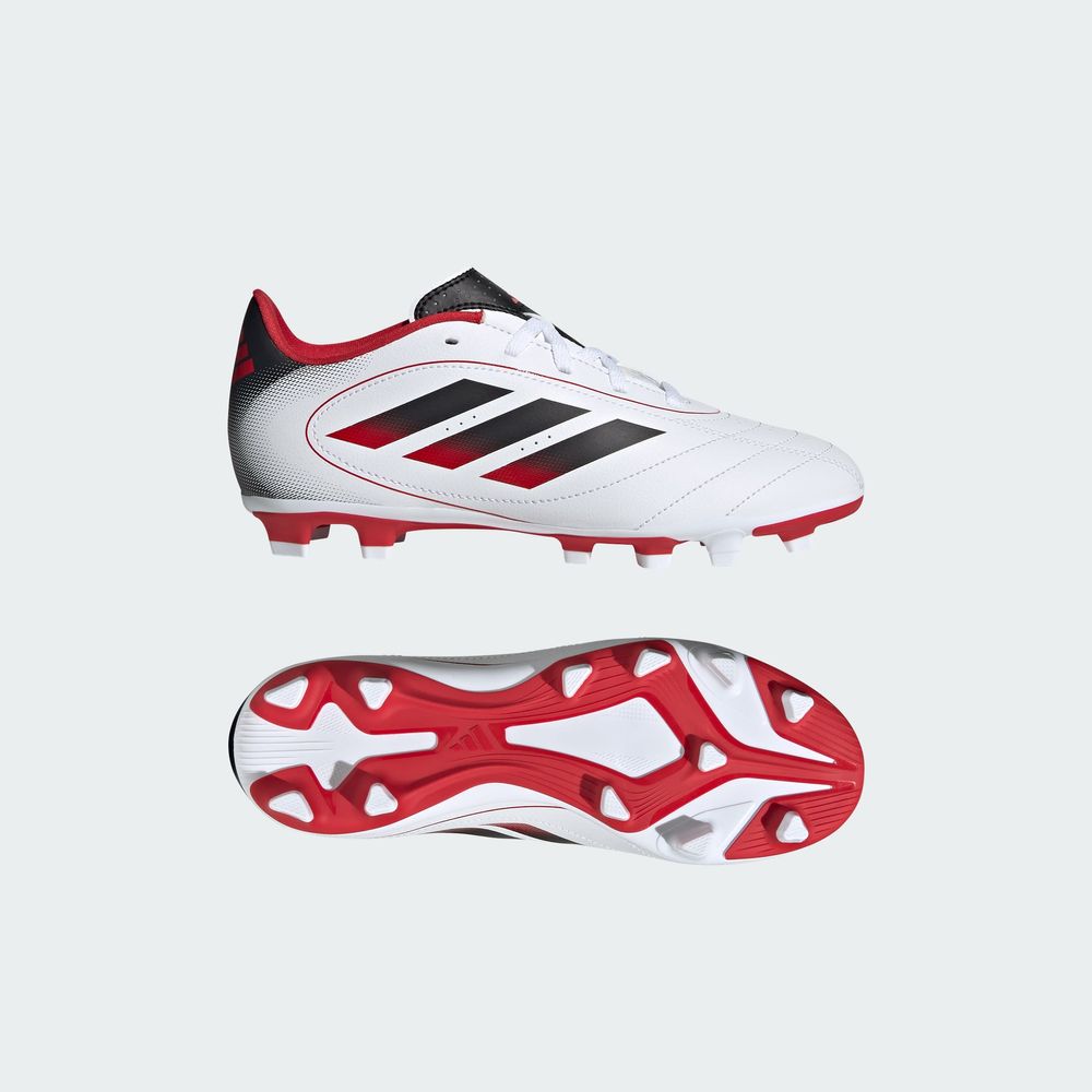 Foto 4 | Goletto Ix Fg/mg J Adidas Blanco Niños