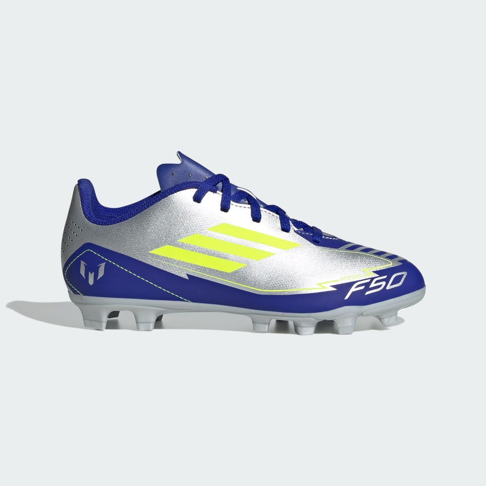 Foto 3 pulgar | F50 Club Fg/mg J Messi Adidas Plata Niños