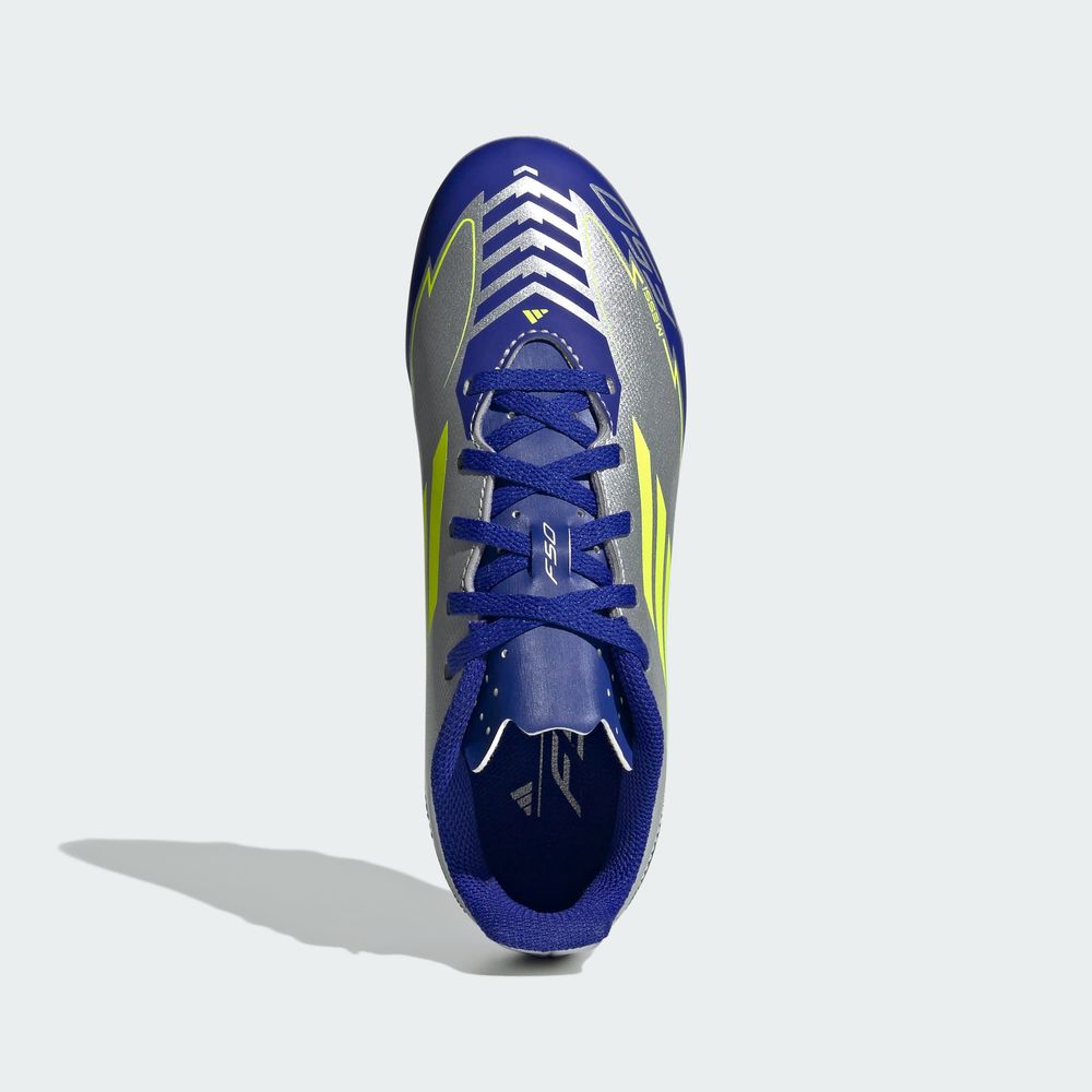 Foto 6 pulgar | F50 Club Fg/mg J Messi Adidas Plata Niños