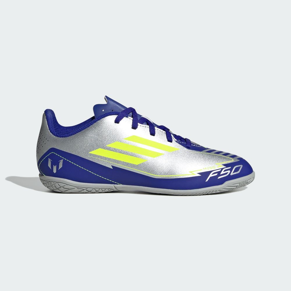 Foto 3 pulgar | F50 Club In J Messi Adidas Plata Niños