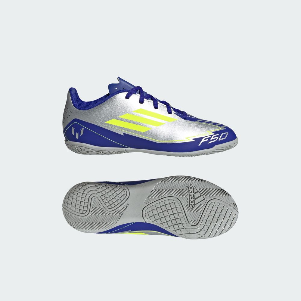 Foto 5 pulgar | F50 Club In J Messi Adidas Plata Niños