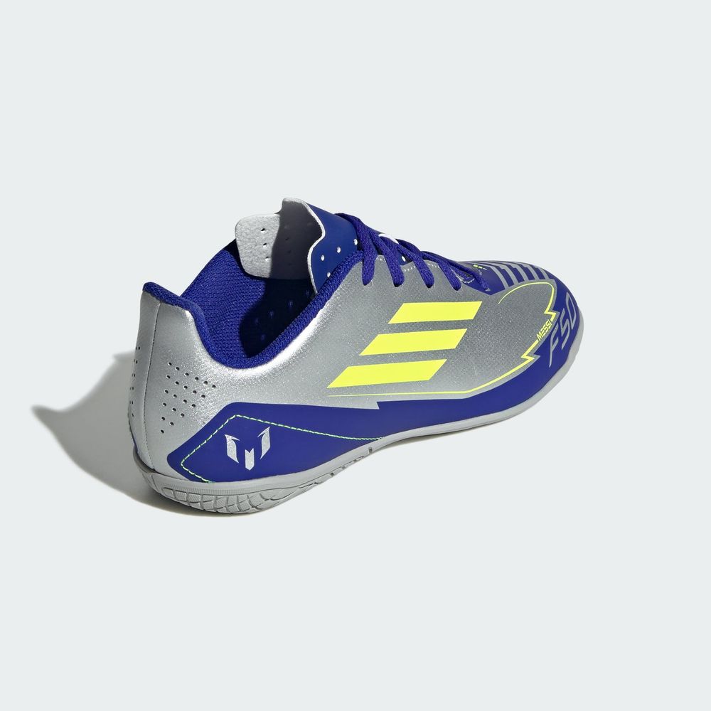 Foto 9 pulgar | F50 Club In J Messi Adidas Plata Niños