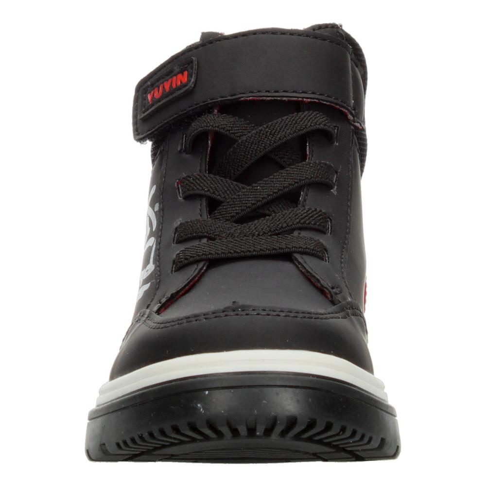 Foto 6 | Bota Yuyin Negro Para Niño [yuy475] Rojo