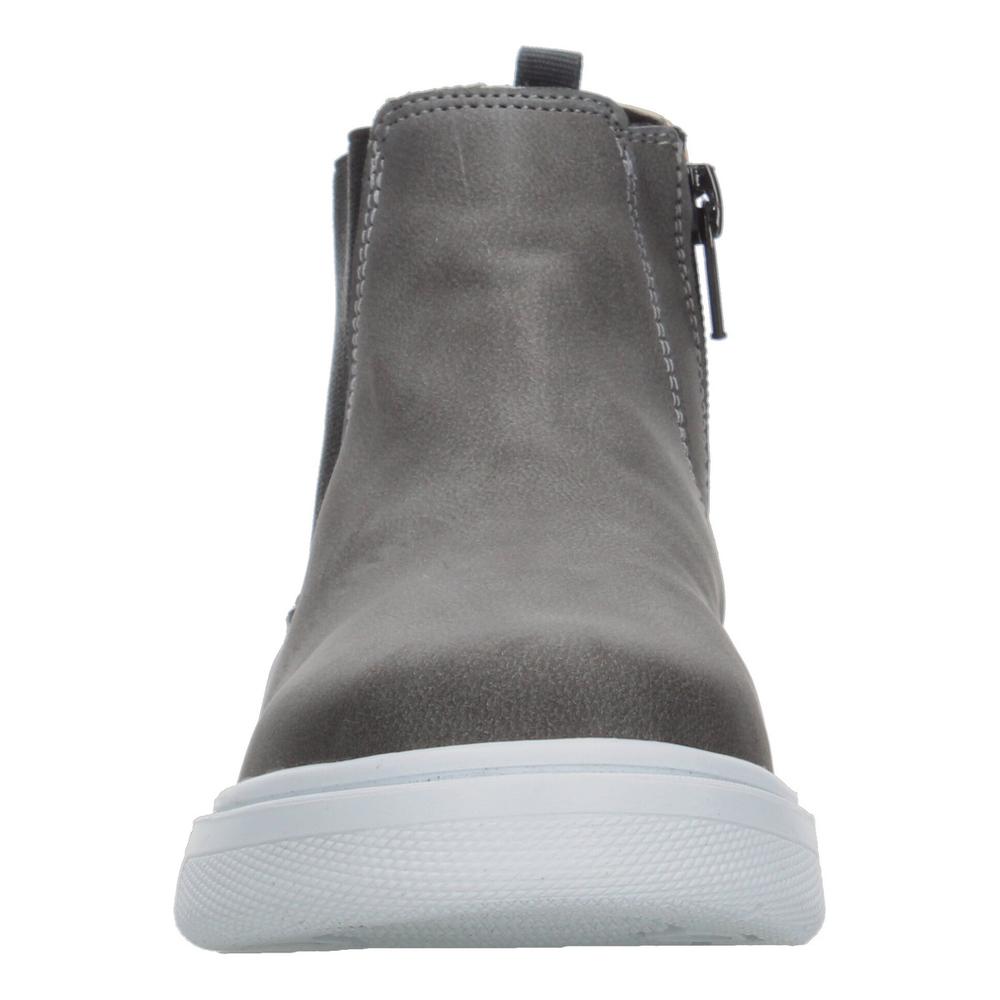 Foto 6 | Botas Niño Blasito Gris Casual Chelsea Slip On Zipper Gris