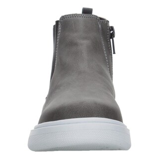 Foto 6 | Botas Niño Blasito Gris Casual Chelsea Slip On Zipper Gris