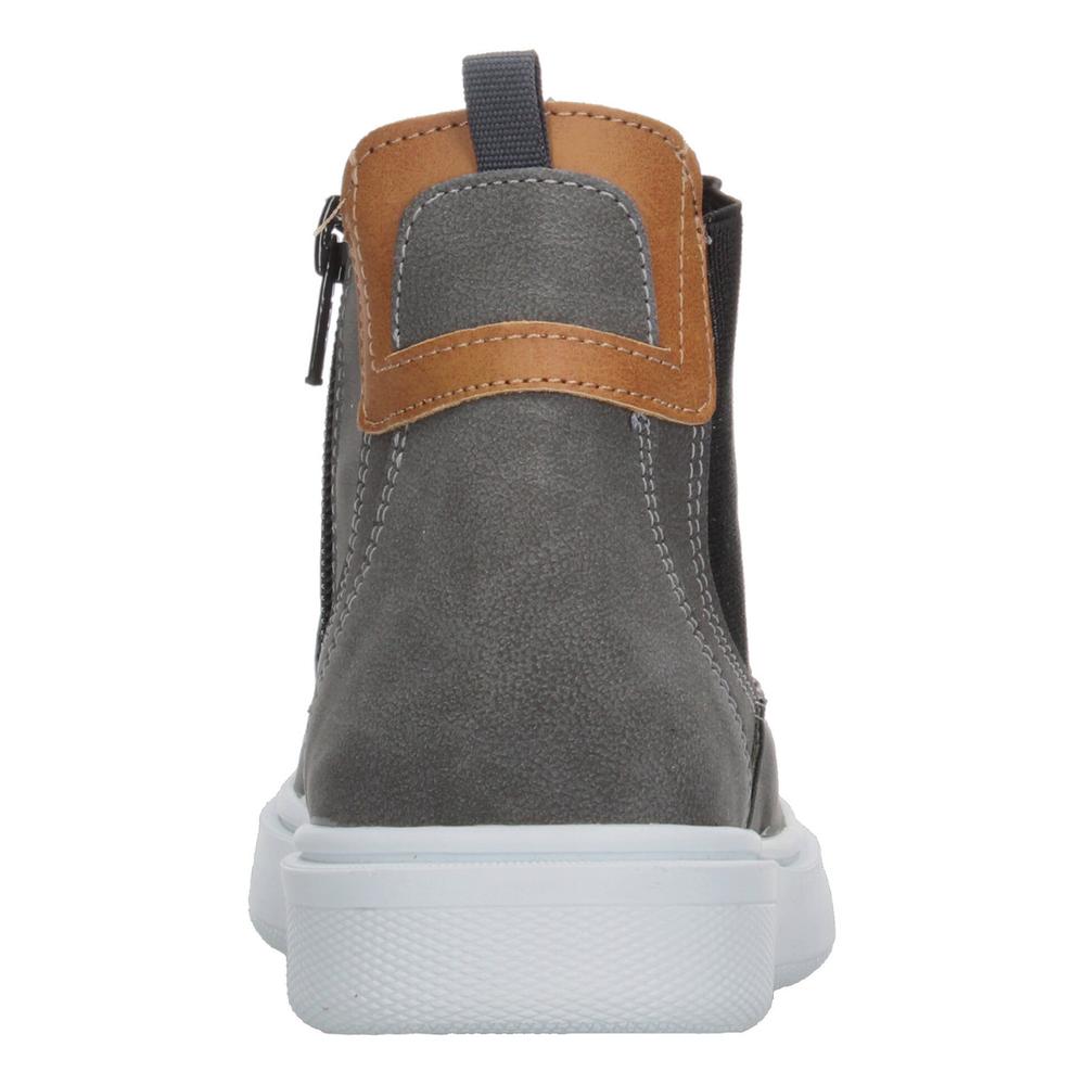 Foto 7 | Botas Niño Blasito Gris Casual Chelsea Slip On Zipper Gris