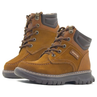Foto 1 | Bota Casual Infantil Yuyin Color Tabaco Super Comodas Cafe