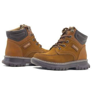 Foto 2 | Bota Casual Infantil Yuyin Color Tabaco Super Comodas Cafe