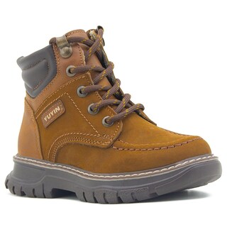 Foto 3 | Bota Casual Infantil Yuyin Color Tabaco Super Comodas Cafe