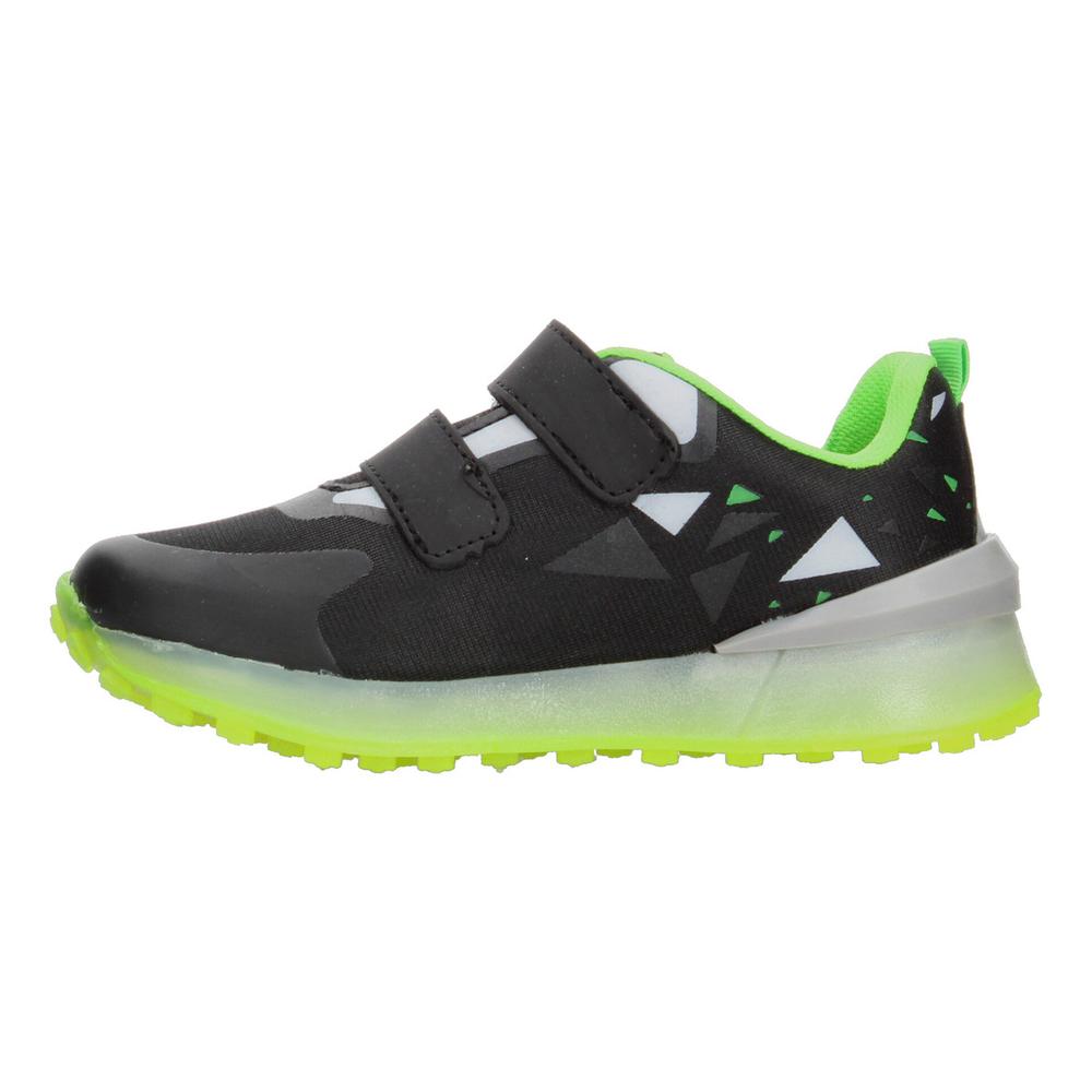 Foto 6 pulgar | Tenis Niño Vavito T-rex Negro Verde Fosforescente Original Sneakers Tipo Bota Infantil Casual Verde