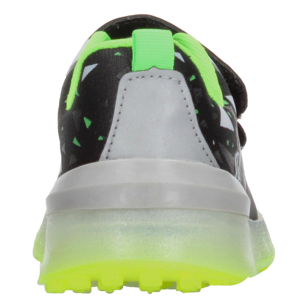 Foto 8 pulgar | Tenis Niño Vavito T-rex Negro Verde Fosforescente Original Sneakers Tipo Bota Infantil Casual Verde