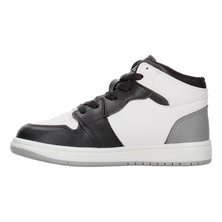 Foto 5 | Tenis Niño Vavito Diseño Estrella Color Blanco Con Negro Original Tipo Bota Urbano Casual Infantil Blanco