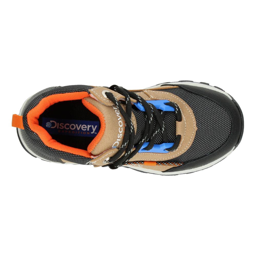 Foto 8 | Bota Discovery Cafe Para Niño T18-21 [dis29] Negro