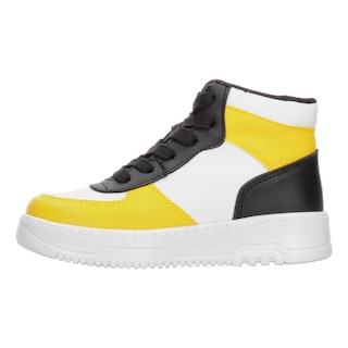 Foto 5 | Tenis Niño Pokemón Amarillo Detalles Negro Toddler Casual Streetwear Tipo Bota Cintas Ajustables Negro